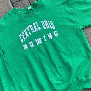 Central Ohio Rowing Pullover Sweatshirt Size Large